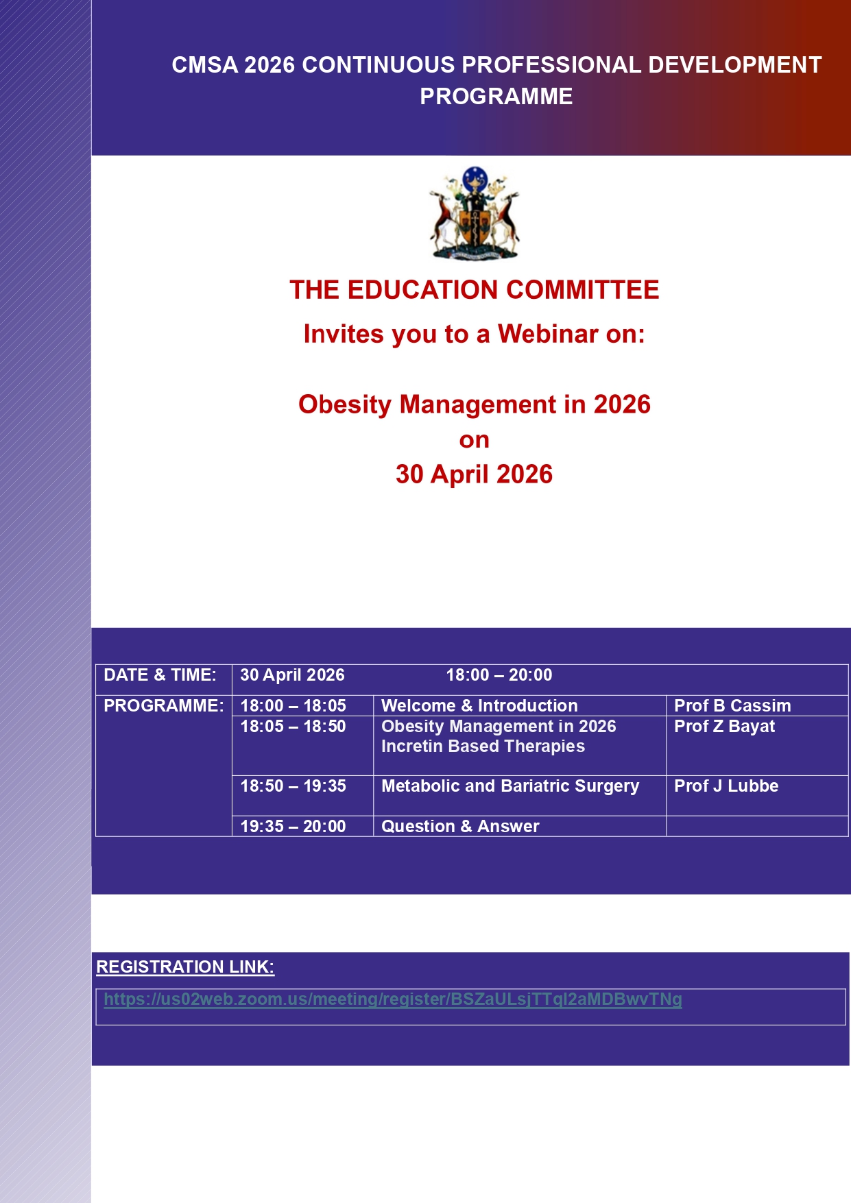 CPD 30 April